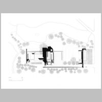 Richard Meier, The Rachofsky House (1991-1996), Dallas, U.S.A. plan architecture-history.org,.jpg